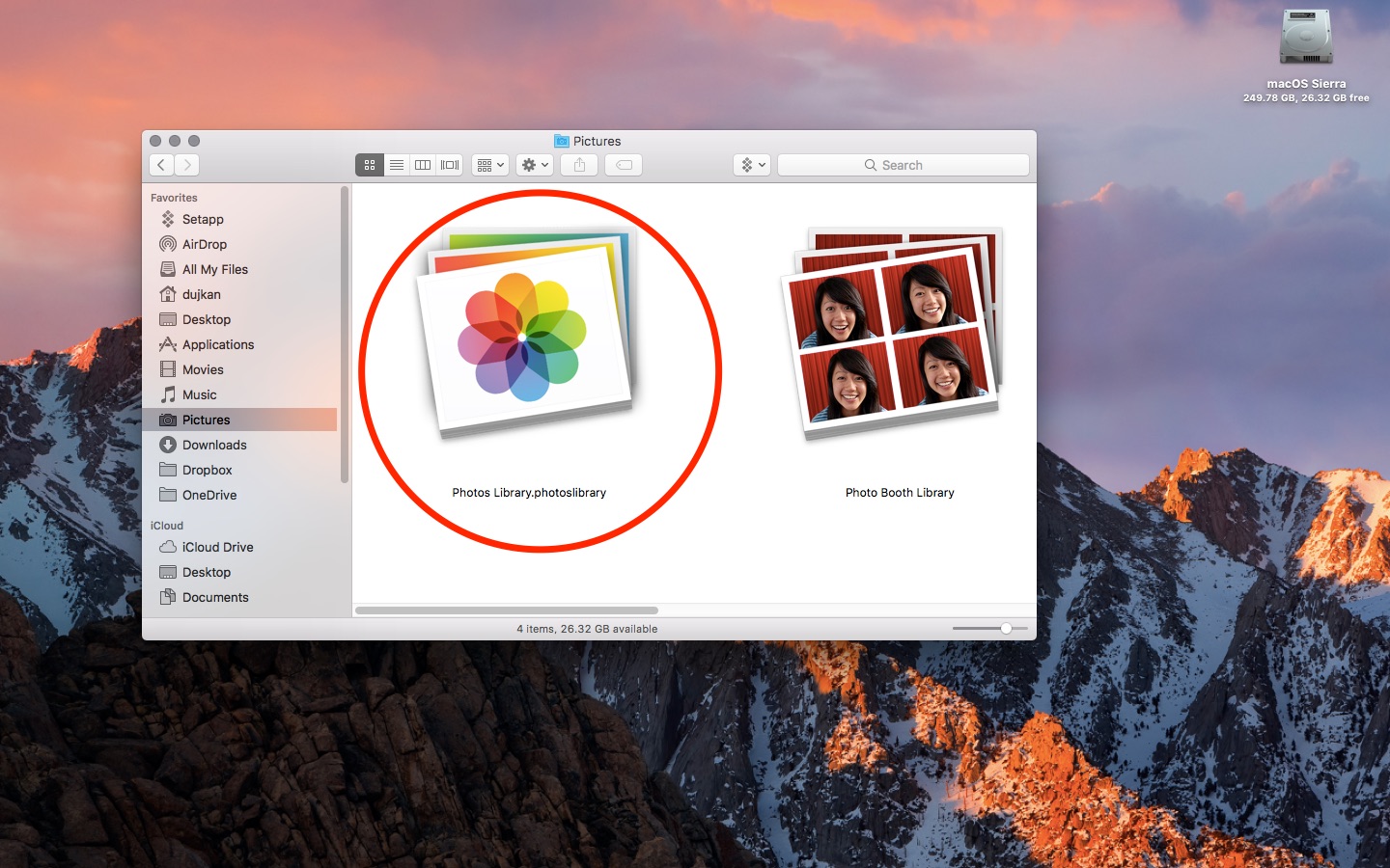 Mac photos app keep folder organization